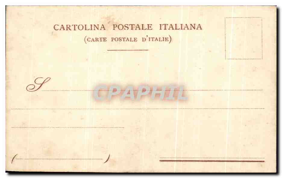 CPA Pisa Lampada Di Galileo Galilei — Rückseite