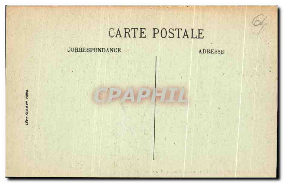 CPA Biarritz La Roche Percee a Maree Basse — Verso