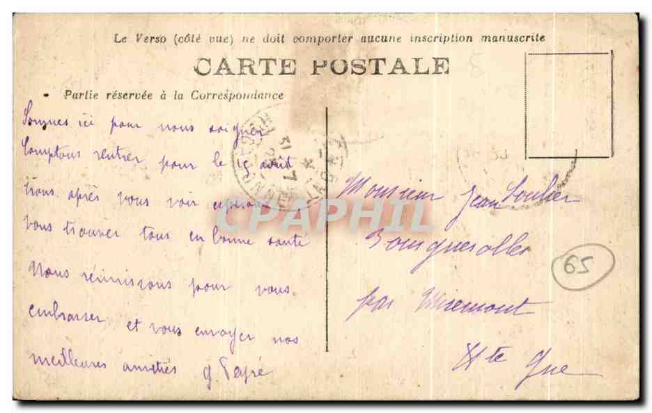 CPA Capvern les Bains Vue Generale — Reverso