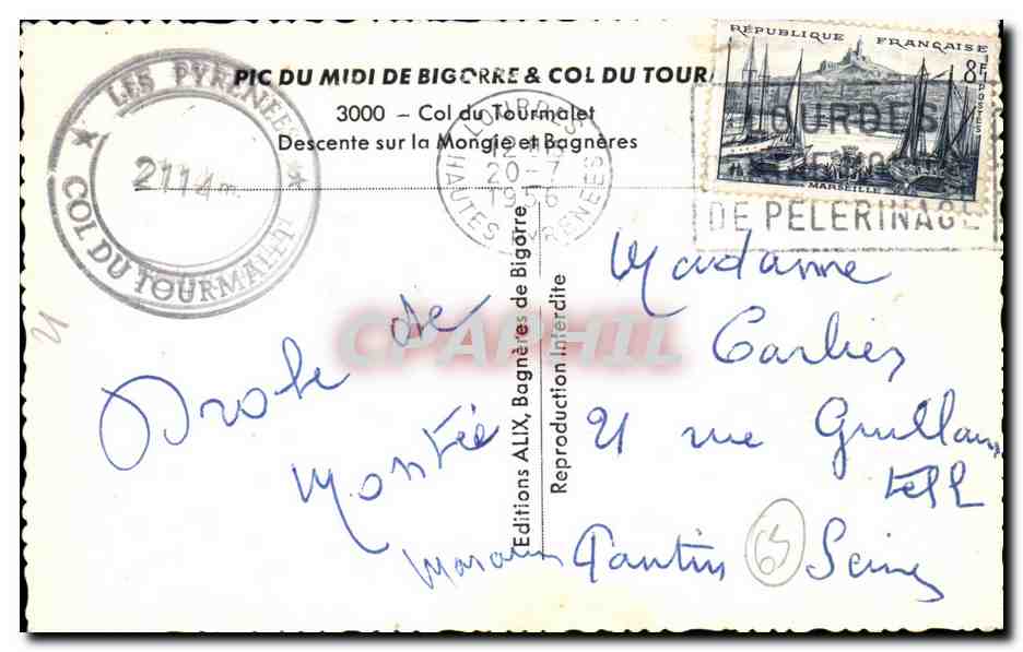 Pic du Midi de Bigorre & Col du Tourmalet — 3000 m — Éditions ALIX — Reverso
