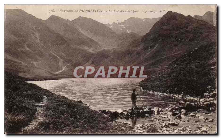 Environs de PIERREFITTE — Le Lac d'Isabit (alt. 1572 m.) — BR. — Bloc Frères, Éditeurs - Nordenau