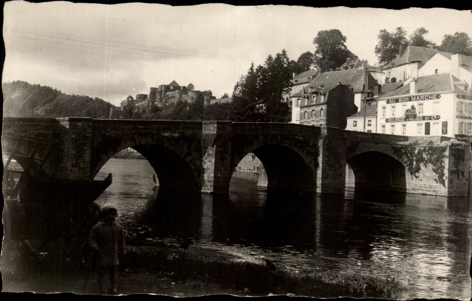 CARTE PHOTO Village Delhaize Freres