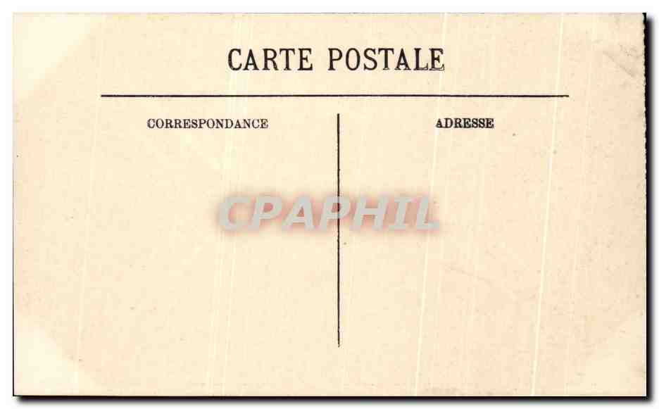 CPA Nattier Duchesse de Chateauroux Musee de Longchamp Marseille — Verso