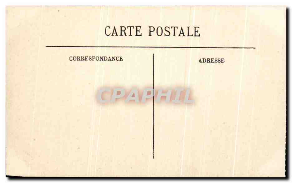 CPA Puvis De Chavannes Marseille Porte de l'Orient Musee de Longchamp Marseille — Verso