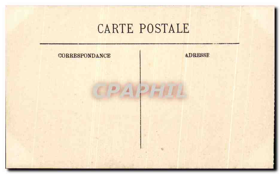 CPA Puvis De Chavannes Marseille Porte de l'Orient Musee de Longchamp Marseille — Verso