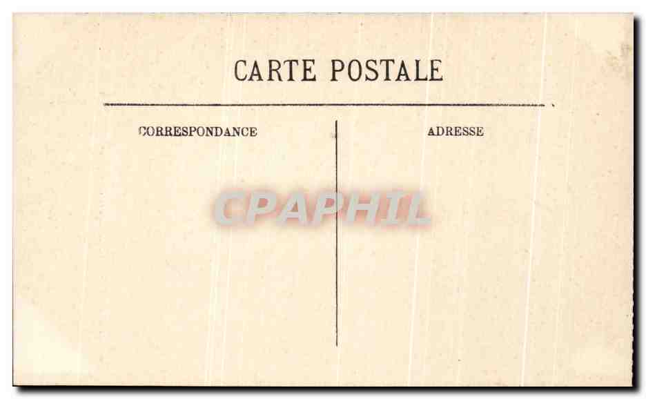 CPA Boulanger St Sebastien et l'Empereur Maximilien Hercule Musee de Longchamp Marseille — Verso