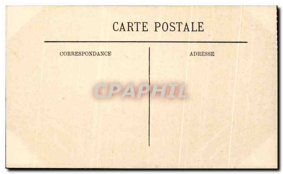 CPA Van Dyck Le Christ Musee de Longchamp Marseille — Verso