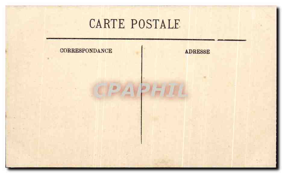 CPA Viger La Toilette du Sacre Musee de Longchamp Marseille — Verso