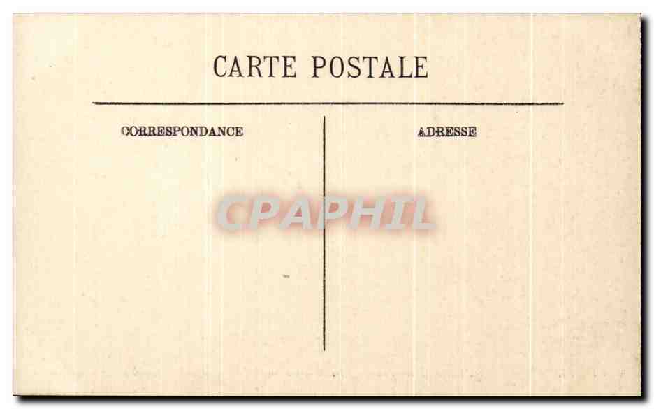 CPA Rubens La Resurrection Musee de Longchamp Marseille — Verso