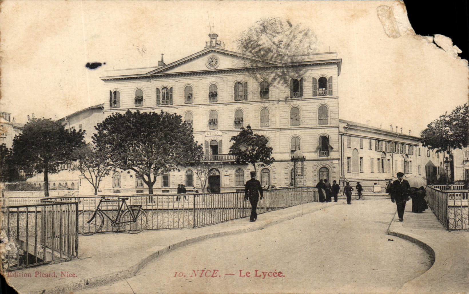 CPA Nice Le Lycee
