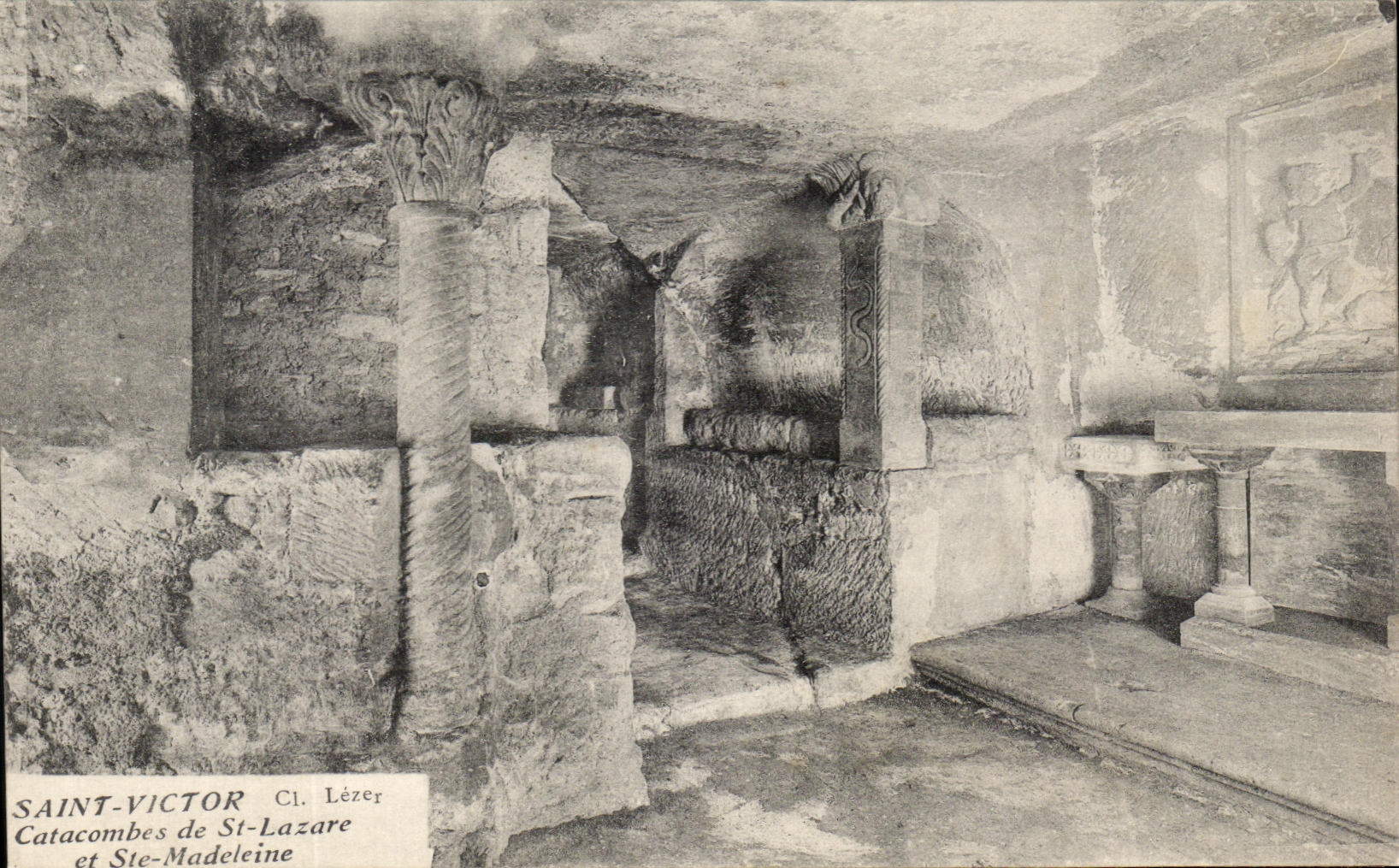 Saint-Victor — Catacombs of St-Lazare and Ste-Madeleine — Cl. Lézer