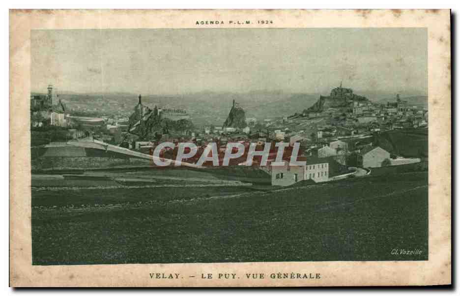 CPA Velay Le Puy Vue Generale