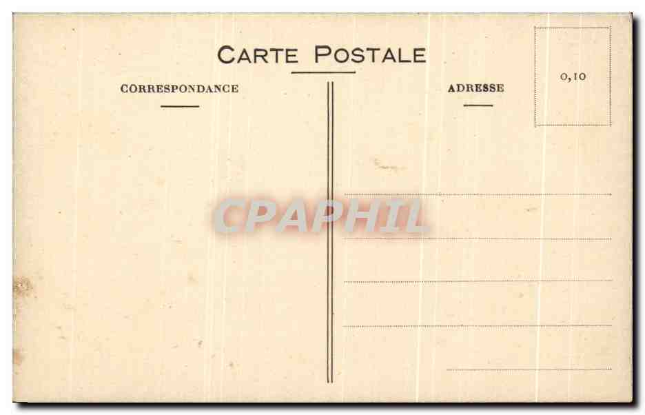 CPA Environs De Vichy Etablissement Purgos La Source Et Le Parc — Verso