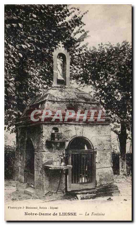 CPA Notre Dame de Liesse La Fontaine
