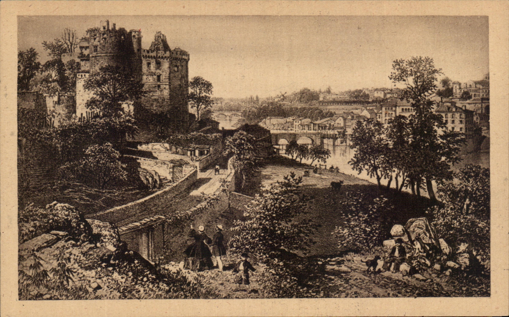 CPA Clisson Un des bijoux de la Loire Inferieure
