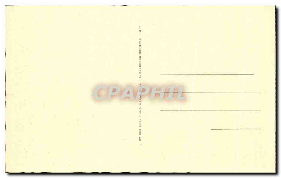 Saint-Claude — Le Chapeau de Gendarme, Cascade de l'Évalude — LL.38 — Verso