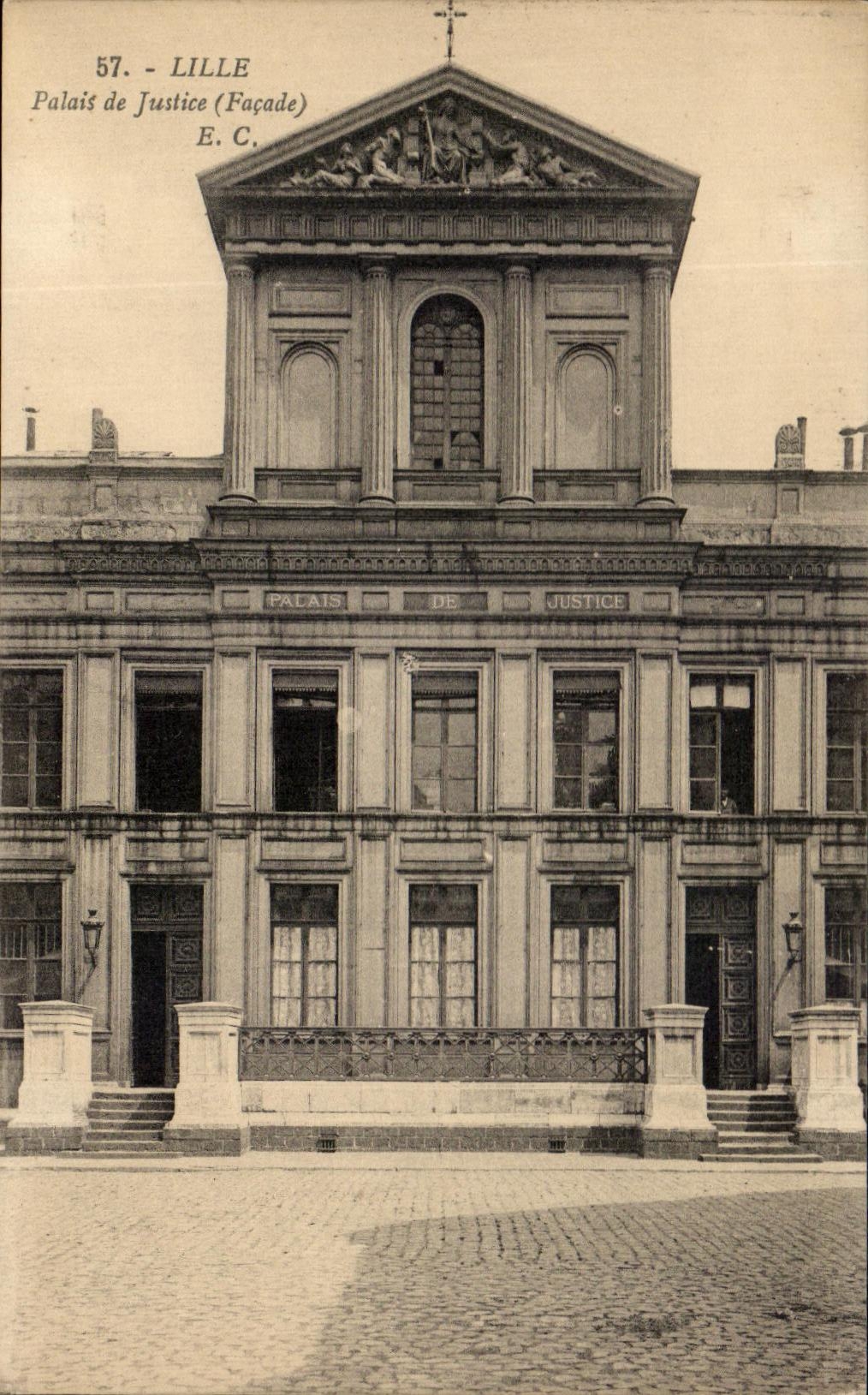 CPA Lille Palais De Justice