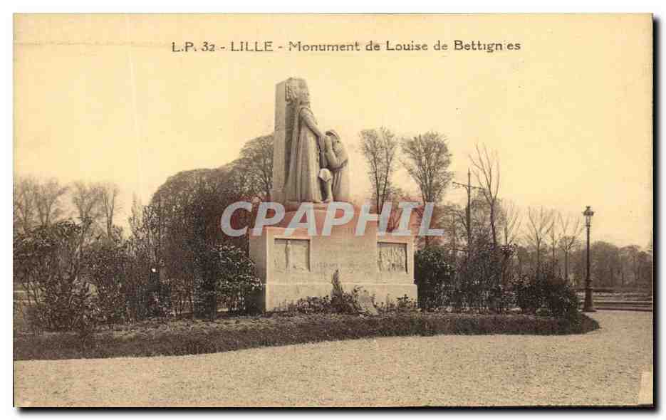CPA Lille Monument De Louise De Bettignies