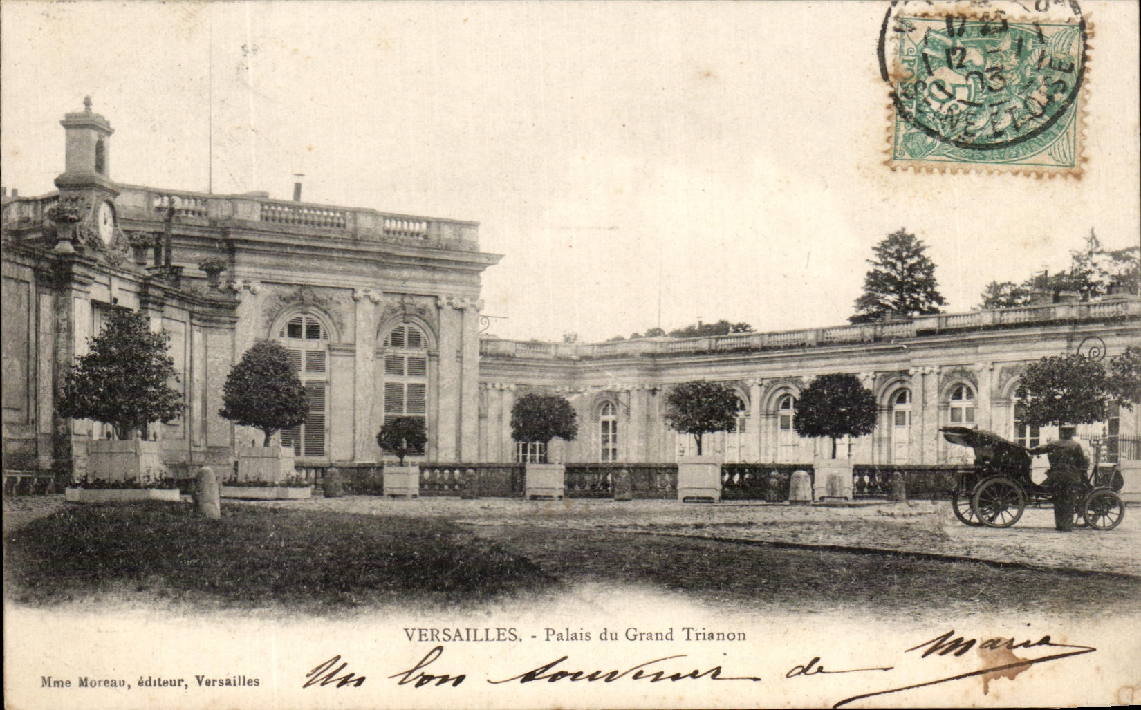 CPA Versailies Palais du Grand Trianon