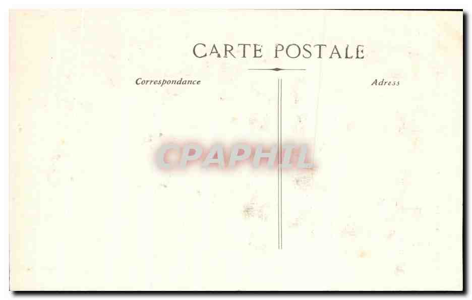 CPA Saint Victor Leter Chapelle de St Blaise — Rückseite