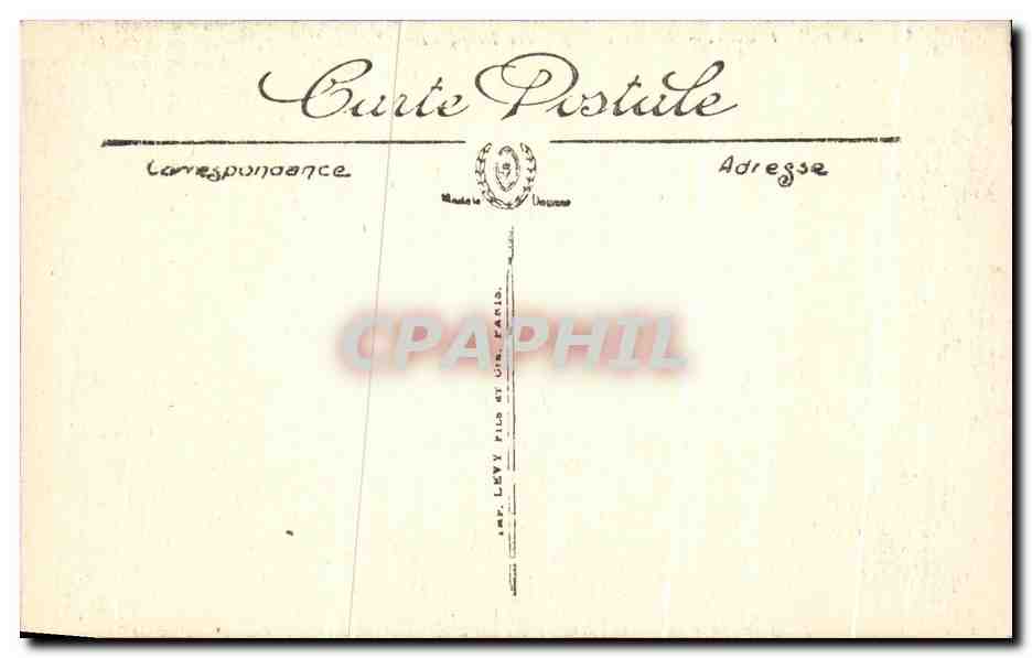 CPA Le Pouliguen Les Aiguilles pres des Korrigans — Rückseite