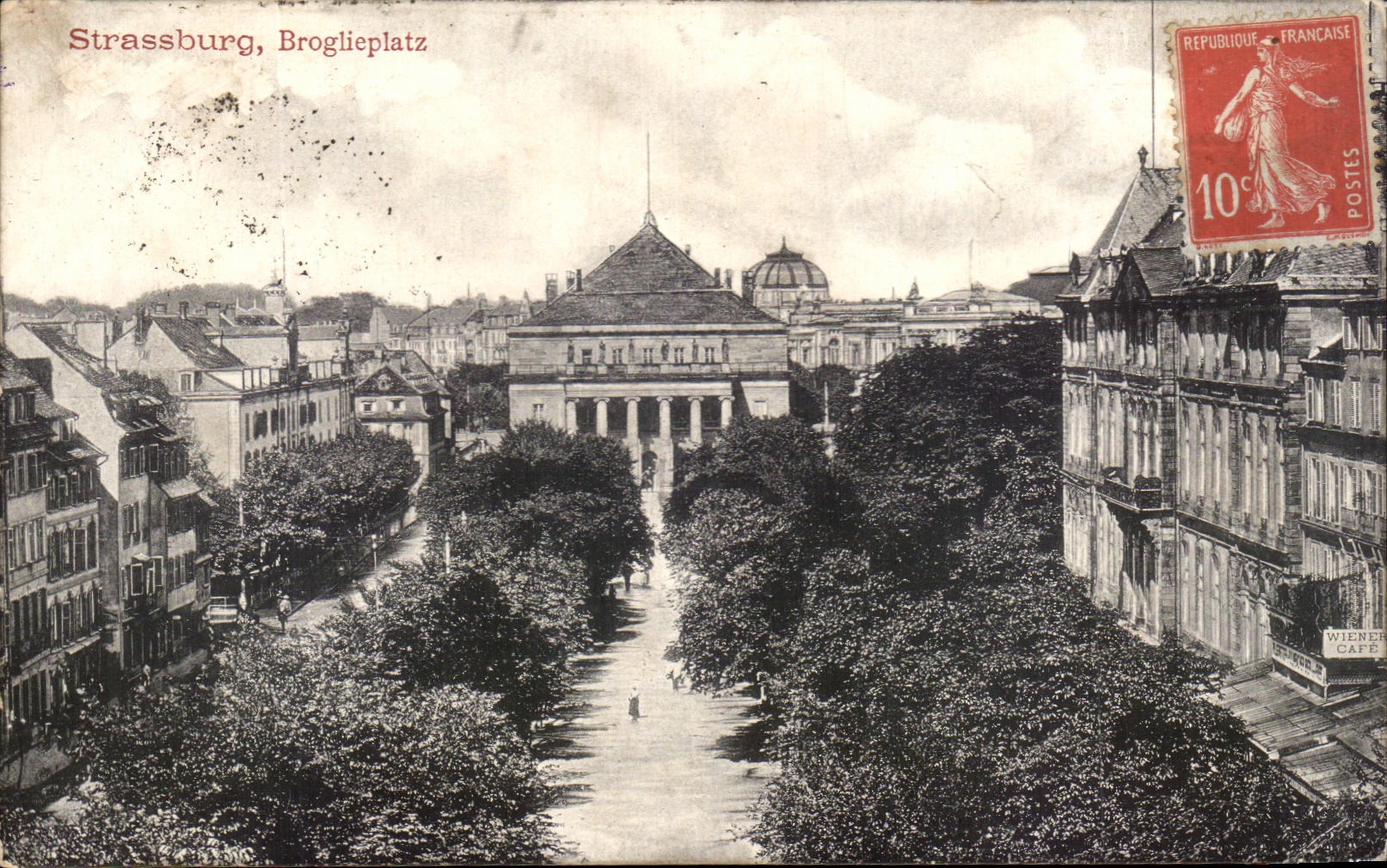 CPA Strassburg Broglieplatz