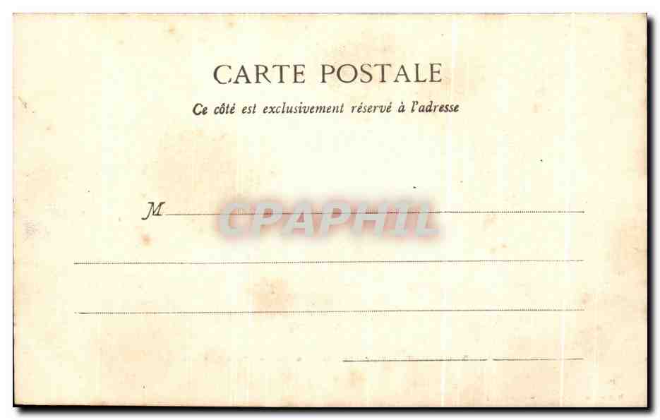 CPA Nancy Place Stanislas A Grilles Jean Lamour — Verso