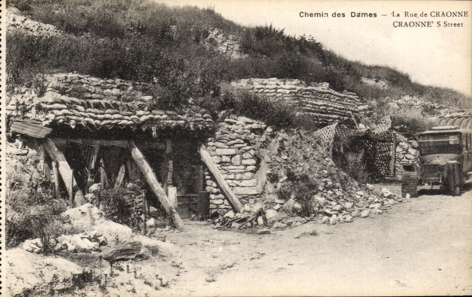 Chemin des Dames — CRAONNE Straße — R. Rougarded et H. Lesuet-Solmona