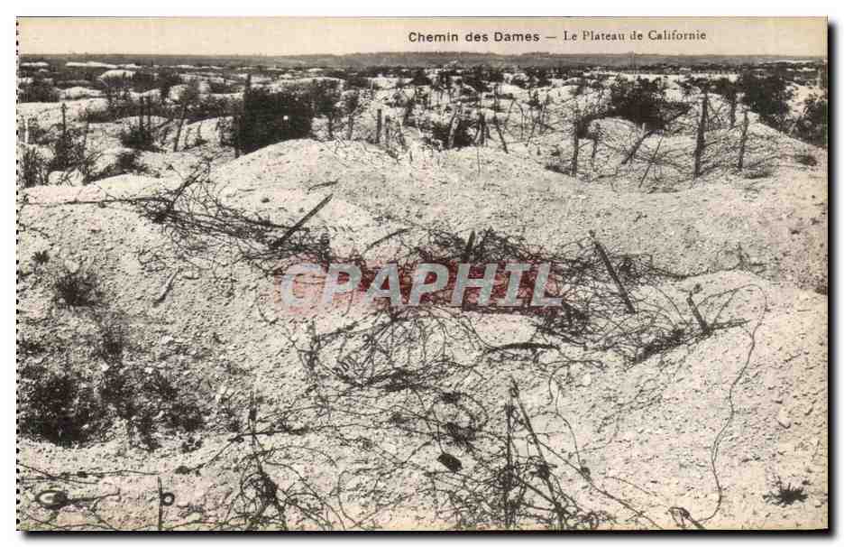 Chemin des Dames — Das Plateau von Californien — B. Nougardès und H. Leurzat, Sibizons