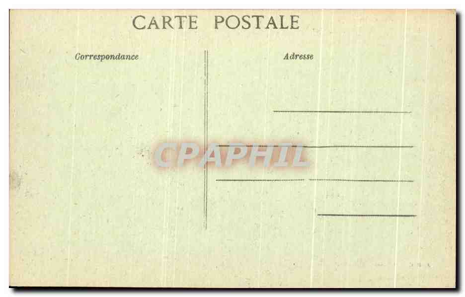 CPA Reims Le Marche Covert Militaria  — Verso