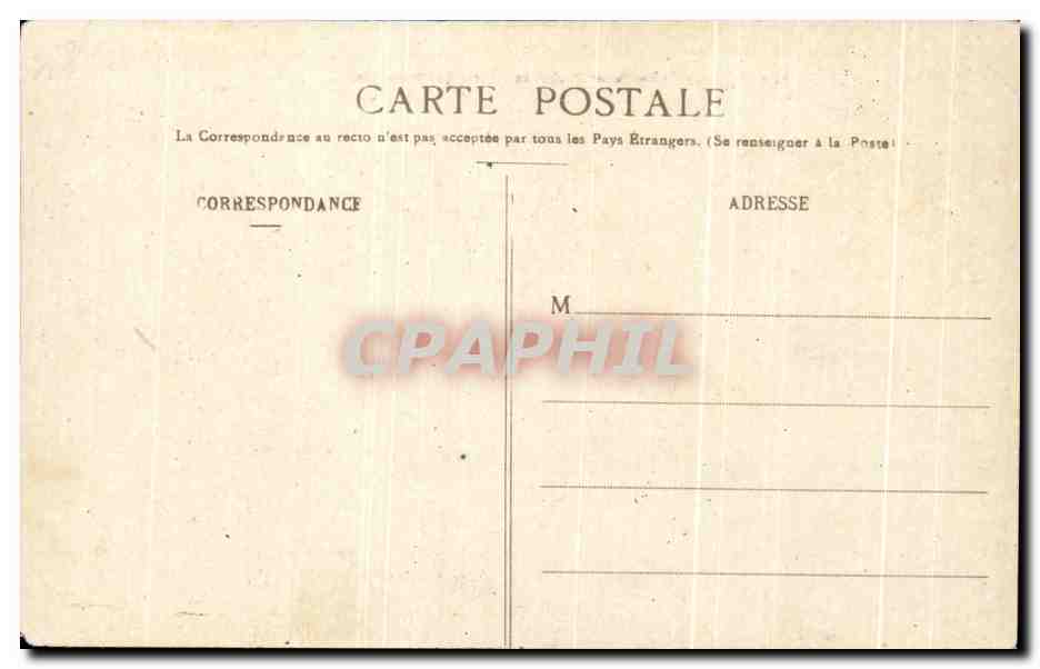 CPA Dijon Eglise Saint Michel Et Bourse Du commerce — Rückseite