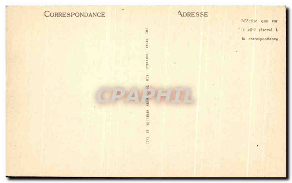 CPA Biarritz Un coin de la Cote Basque — Verso