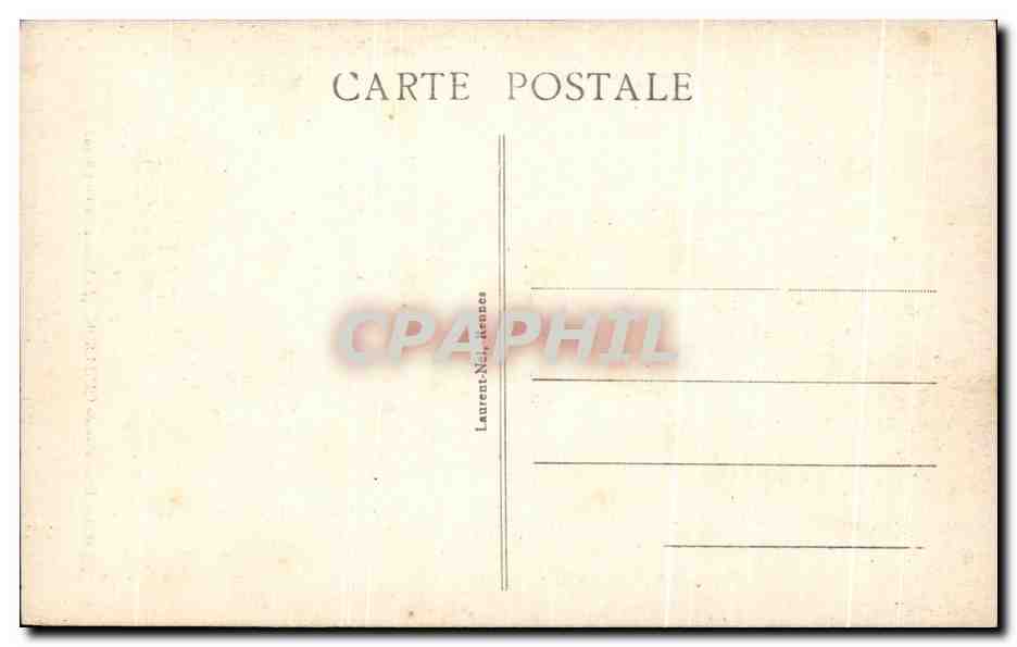 Vue des falaises de Roscoff — Roscoff — éditeur Laurent-Naï, Lézennes — Verso