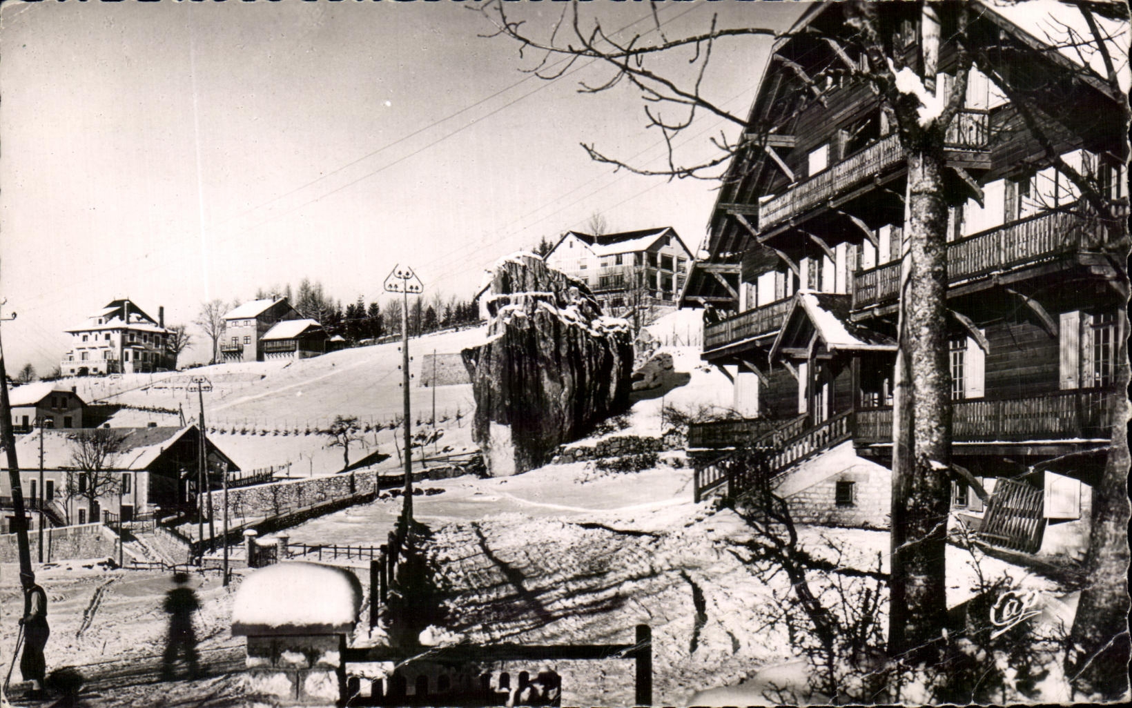 Villard-de-Lans en invierno — Les Pierres — (2) Clé des Arts fotográficos
