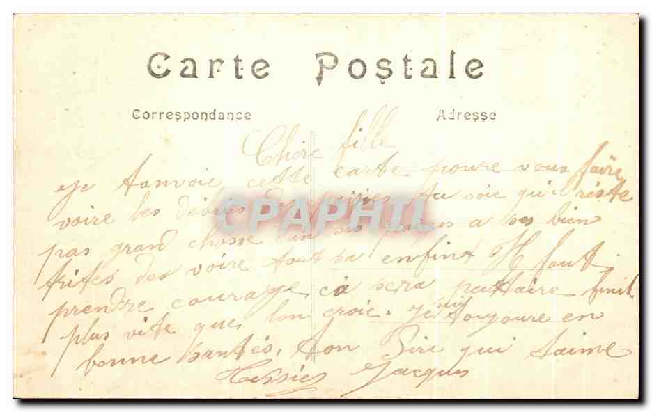 Hellz-le-Maurept — Intérieur de l'Église — Bataille de la Marne (6 au 12 septembre 1914) — Reverso