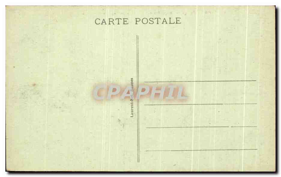 Presqu'île de Quiberon — Étude de vague à Port-Bara — n° 4067 — Verso
