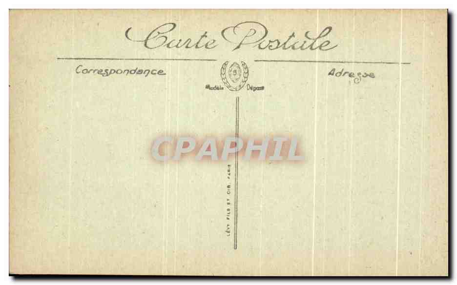 Arras — La cathédrale après la Grande Guerre — Visé Paris n° 2371 — Rückseite