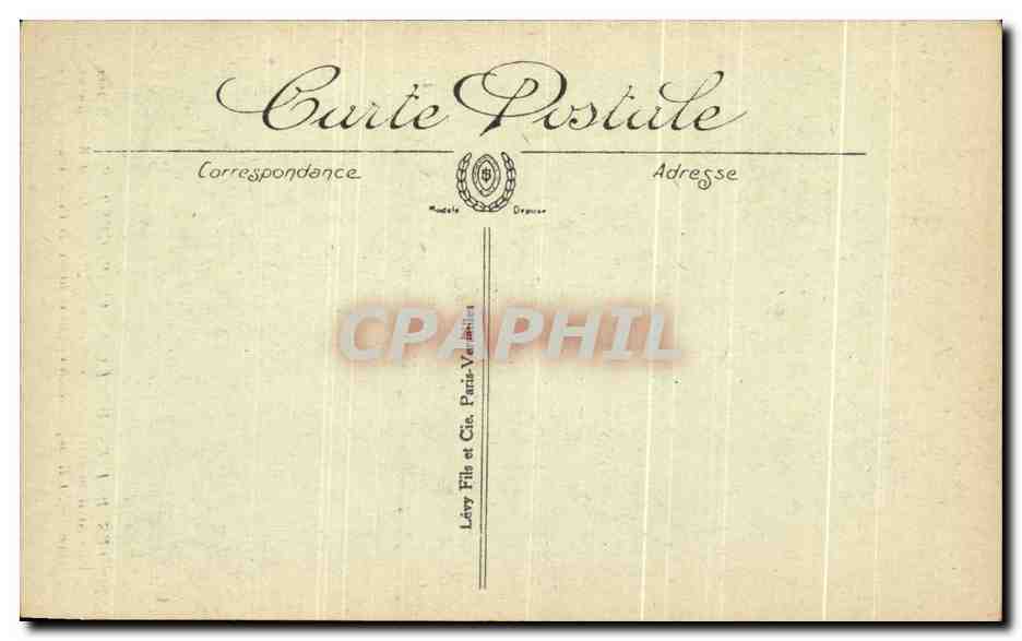 CPA Les Ruines De La Grande Guerre Reims Cathedrale Militaria — Verso