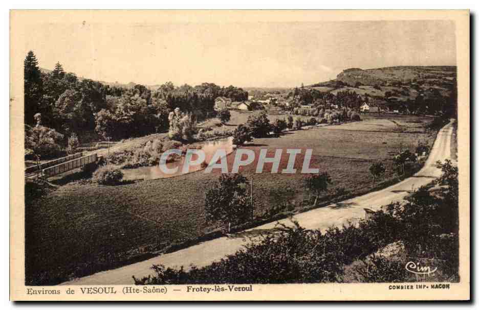 CPA Environs de Vesoul Frotey les Vesoul