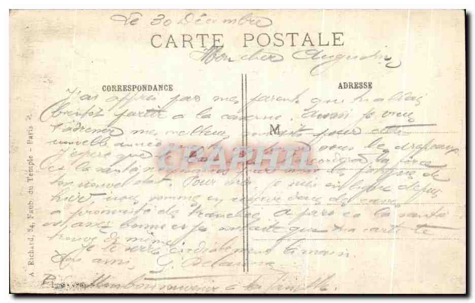 Loos (P.-de-C.) — Aspect après la Grande Guerre 1914-15 — Visé Paris 589 — Rückseite