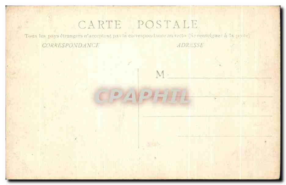 CPA Cluny Musee Ochier Salle de Lorraine  — Rückseite