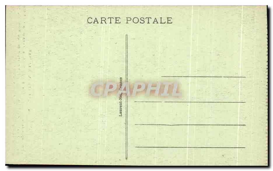 CPA Sainte Anne d'Aurac Decouverte De La Statue Par Nicolazic — Verso