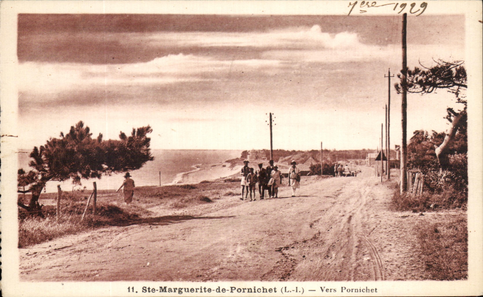 CPA Sainte Marguerite De Pornichet Vers Pornichet