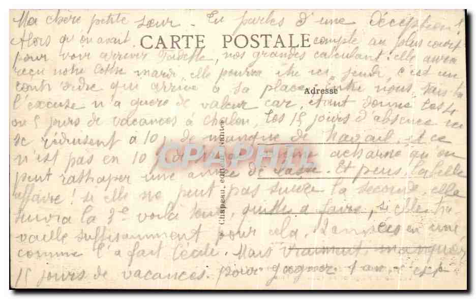 CPA Sainte Marguerite De Pornichet Vue De La Plage Prise Sous Les Pins — Rückseite