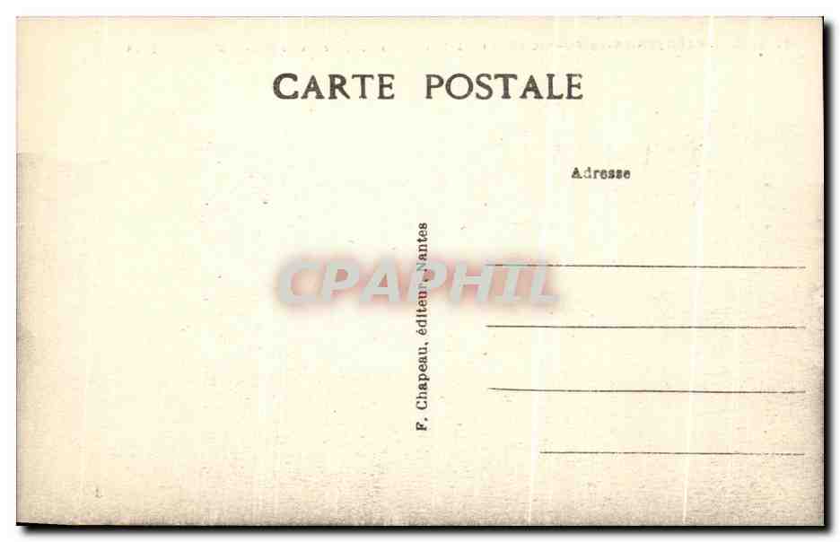 CPA Sainte Marguerite De Pornichet La Plage Vers La Pointe De Congrigoux — Rückseite