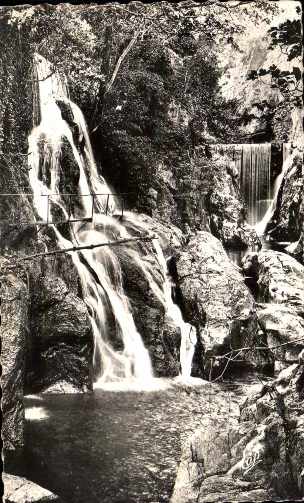 CPA Amelie Les Bains perle des Pyrenees Cascades du Mondoni