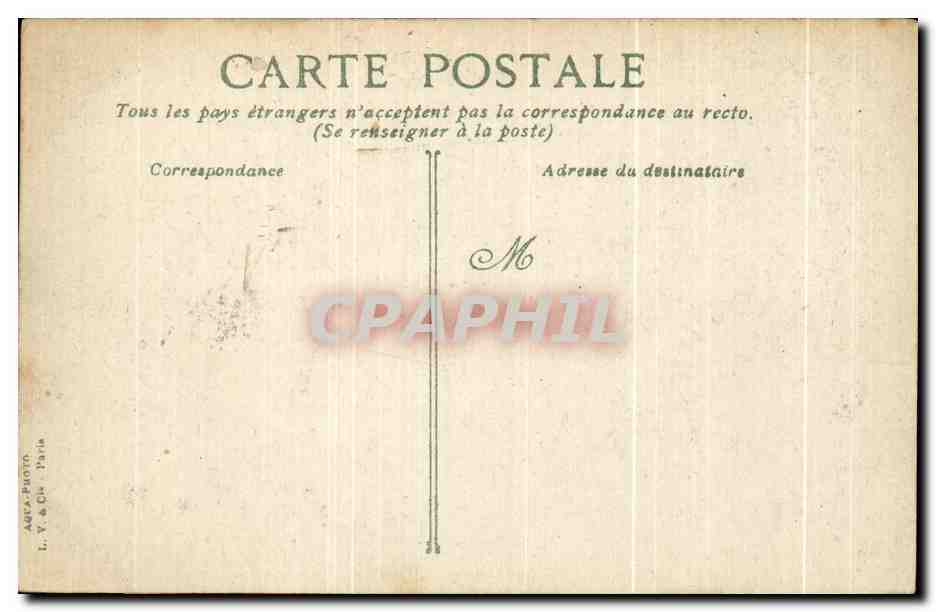 CPA La grande chartreuse La cour d'honneur du couvent et le grand Son  — Verso