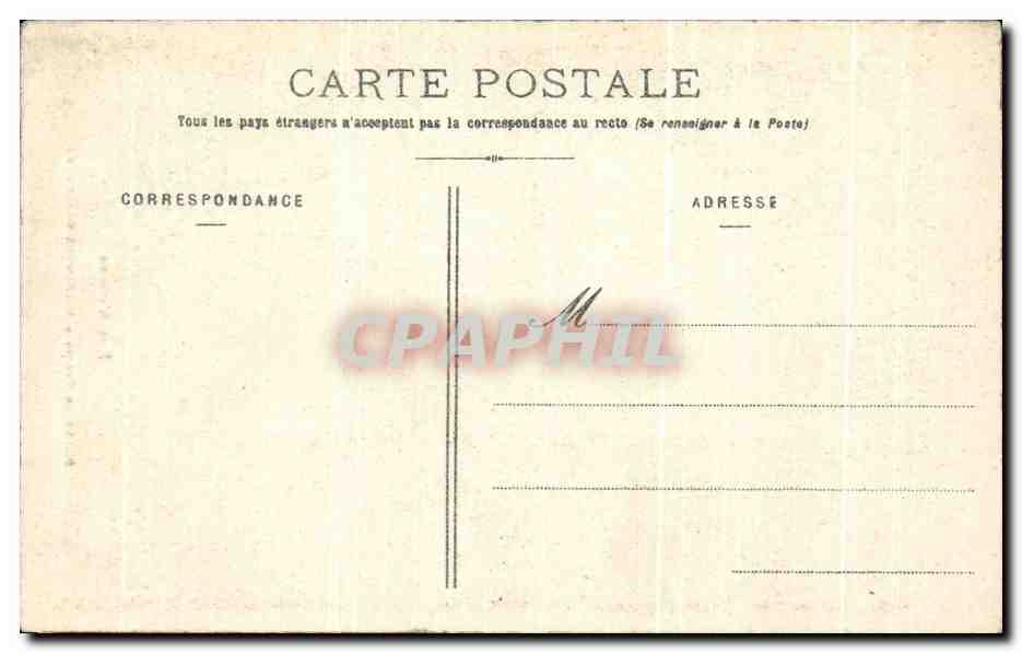 Forêt de Sapins à Kichompré-Gérardmer — Les Vosges — imp. Ad Vreich, Saint-Lié (Dépôt) n° 1927 — Rückseite