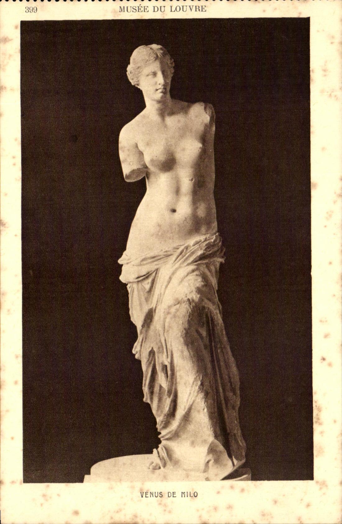 Venus de Milo — Louvre-Museum — Braun & Cie, Imp. (Frankreich) n° 399