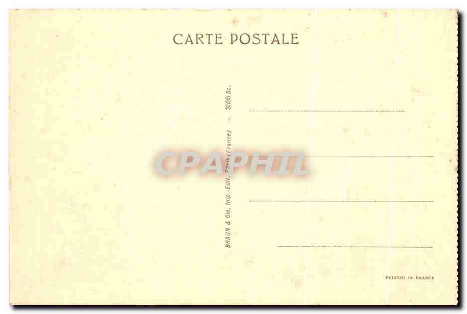 CPA Musee Du Louvre Jeune Pecheur Napolitain — Rückseite